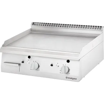 Kuchyňský gril Dvojitá grilovací deska plynová, vestavná, hladká 800x700x250 mm, G20 | STALGAST, Linia 700