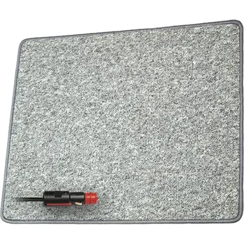 Příslušenství ke karavanu Vyhřívaný koberec PRO CAR 12 V 60x40 cm stříbrný