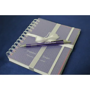 Diář Svatební diář - Svatební diář + propiska s věnováním