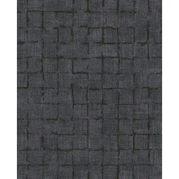 Tapeta Eijffinger Šedá vliesová tapeta na zeď, imitace látky, 333456, Emerald, Eijffinger, velikost 0,52 x 10 m