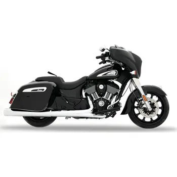 Výfuk pro motocykl Koncovky výfuku RINEHART RACING 4.5" MOTOPRO SLIP-ON pro INDIAN 111/116 od roku 2014 a výš viz popis, barva chromová/chromové zakončení