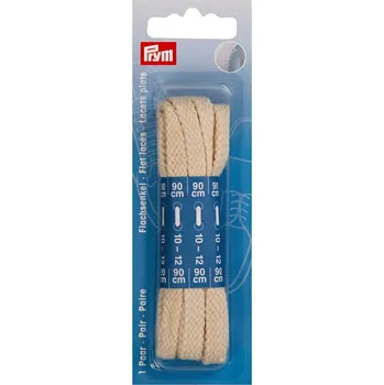 PRYM Ploché tkaničky 8 mm, 90 cm, béžové