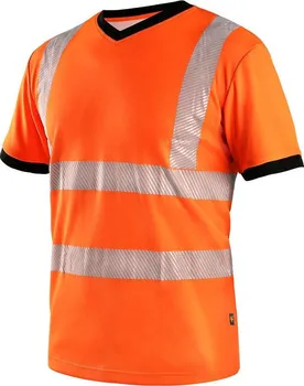 pracovní tričko CXS Ripon triko oranžové/černé