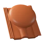 KM BETA Beta Elegant odvětrávací betonová komplet 150 mm cihlová 1 ks