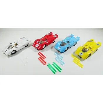 Příslušenství k autodráze 3D TISK Opravný díl uchycení karoserie k podvozku Porsche 917