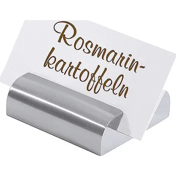 Stojánek na vánoční stromek Stojan z nerezové oceli na menu 67x60 mm | CONTACTO, 1069/070