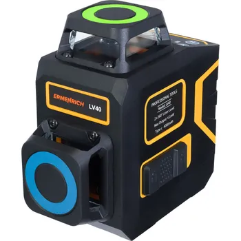 Měřící laser Laserový nivelační přístroj Ermenrich PRO LV40 Černý