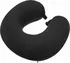 Cestovní polštářek Cestovní polštář na krk croissant 31 x 28 x 8 cm černý