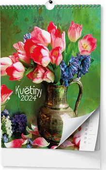 Kalendář Baloušek Tisk Nástěnný kalendář Květiny 2024