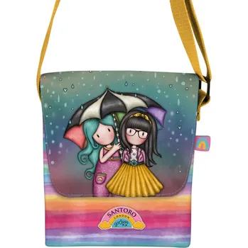 Malá kabelka přes rameno - "Be Kind To Each Other" od firmy SANTORO Gorjuss Be Kind (Gorjuss Shoulder Bag - "Be Kind To Each Other")