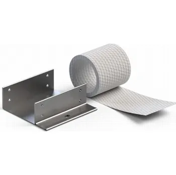 Nerezová spojka ke stěně s izolací COVE