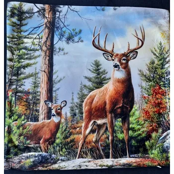 Povlak na dekorativní polštářek Povlak na polštářek Jelen