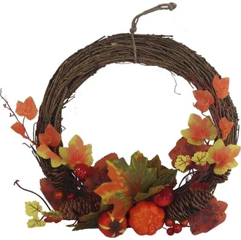 Morex P1917 podzimní věnec 35 cm Věnec Morex P1917 podzimní věnec 35 cm