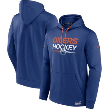 Pánská mikina Fanatics Mikina Poly Fleece Edmonton Oilers SR, Velikost L 981606