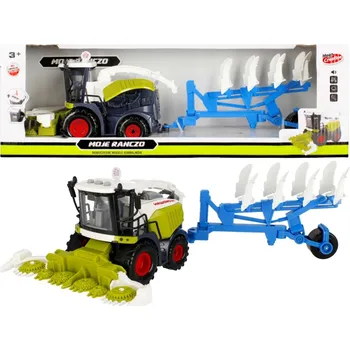 autíčko Mega Creative Můj ranč kombajn s přívěsem 38 cm