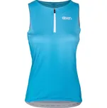 Dámský cyklistický dres bez rukávů Eleven Neo Blue Velikost: XS