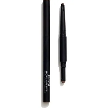Tužka na obočí GOSH COPENHAGEN Shape & Fill tvarující tužka na obočí - 001 Brown 0,5g