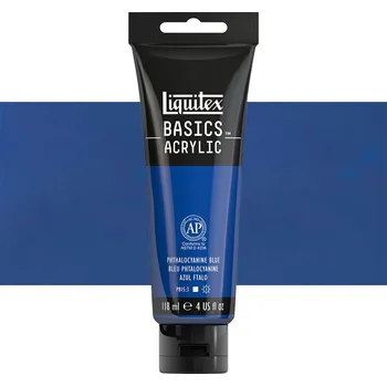 Výtvarná barva Akrylová barva Liquitex Basics - Phthalocyanine Blue Balení: 118 ml