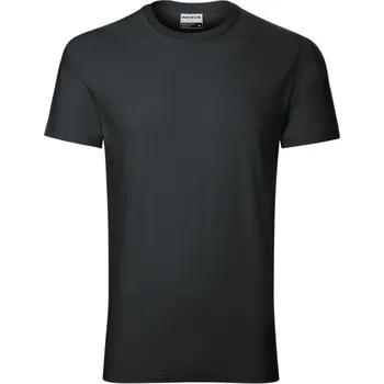 Pánské tričko RIMECK Tričko Resist R01, krátký rukáv, pánské MAL-R019416 XL Šedá ebony