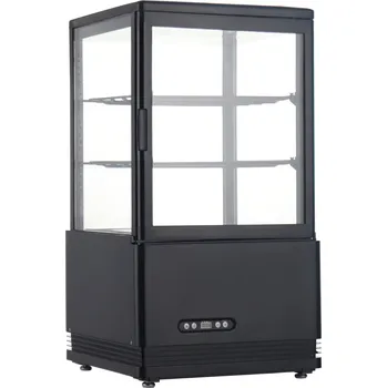 Stolní chladicí vitrína černá 58 l, 452x406x816 mm | TECHNICA, Cold Line Air