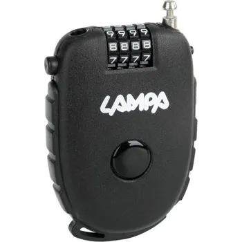 Zámek na kolo Zámek multifunkční lankový KIRO 74 cm, LAMPA