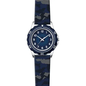 Hodinky JVD Dětské chlapecké sportovné modré náramkové hodinky JVD J7214.1