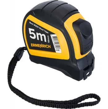 Měřící laser Svinovací metr Ermenrich Reel SQ50 Žlutá