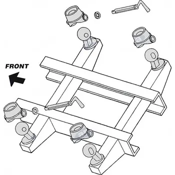 Auto-moto A.M.A. S.P.A. KIT sklápěcí koule 78mm