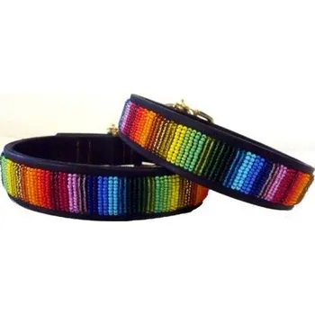 Obojek pro psa Obojek Lurcher 39 cm - Over the Rainbow