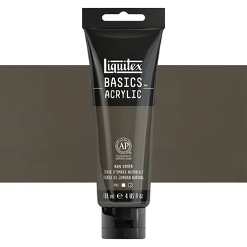 Výtvárné potřeby Akrylová barva Liquitex Basics - Raw Umber Balení: 118 ml