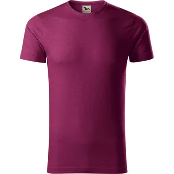 Pánská móda MALFINI Tričko Native (GOTS) 173, krátký rukáv, pánské MAL-1734315 L Fuchsia