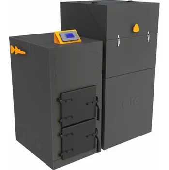 Kotel Automatický kotel na tuhá paliva BENEKOV C 17 Premium, výkon 19 Kw, zásobník 330 litrů - levý 114400532 + 3 roky záruka