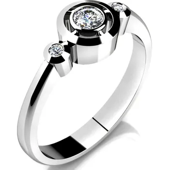 Prsten Zásnubní prsten Love 047 Velikost a váha prstenu: 54(váha 2,23g)