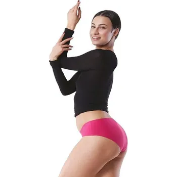 Dámské spodní prádlo Julimex kalhotky Simple - amarant, M (Dámské kalhotky Julimex simple)