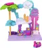 Doplněk pro panenku Mattel Polly Pocket Pollyville HHJ05 Zábavná automyčka Plameňák