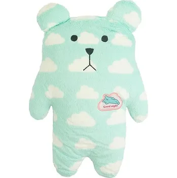 plyšák SCANquilt plyšák FRIEND - CRAFTHOLIC Sloth JR obláčky tyrkysovobílý