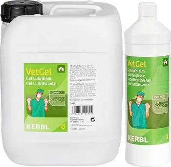 Lubrikační gel Kerbl VetGel nespermicidní lubrikační gel 1 l
