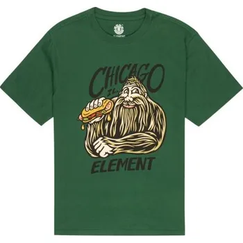 Pánské tričko Triko Element Hairy Dog Ss dark green L