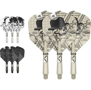 Šipka Target Sada letek a krátkých násadek na šipky Dimitri Van Den Bergh INK