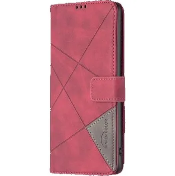 Pouzdro na mobilní telefon Pouzdro Book CaseMe Binfen iPhone 13, 14, barva červená