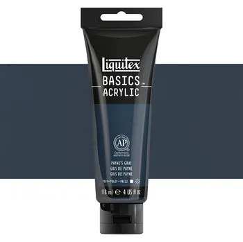 Výtvarná barva Akrylová barva Liquitex Basics - Payne's Gray Balení: 118 ml