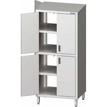 Zahradní skříň Průchozí skříň křídlové dveře 800x500x1800 mm | STALGAST, 981585080