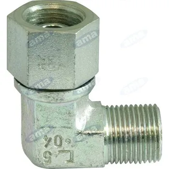 Fitinka A.M.A. S.P.A. Závitová redukce 90° samec/samice otočná matice 3/8"