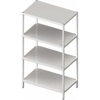 regál Skladový regál s plnými policemi 1200x700x1800 mm | STALGAST, 981857120