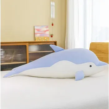 plyšák Čína Plyšové hračky - Delfín, 35/50 cm Rozměry: 50 cm, Barva: modrá