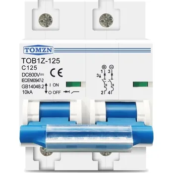Jistič Jistič TOMZN DC 2P MCB 600V 125A