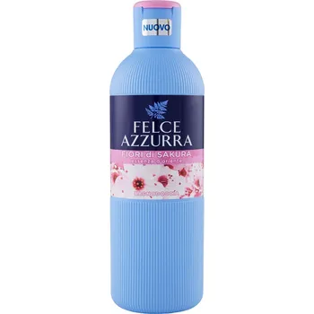 Sprchový gel Felce Azzurra Fiori di Sakura sprchový gel a pěna do koupele třešňový květ 650 ml