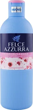 Sprchový gel Felce Azzurra Fiori di Sakura sprchový gel a pěna do koupele třešňový květ 650 ml