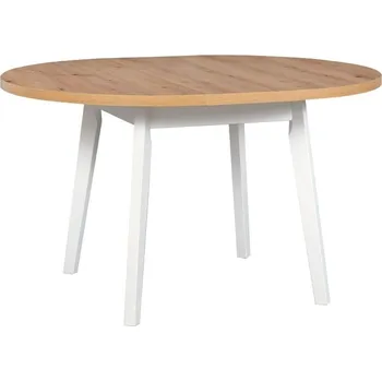 Jídelní stůl Jídelní stůl OSLO 3 L + doprava zdarma, deska stolu artisan, podstava stolu černá, nohy stolu grafit