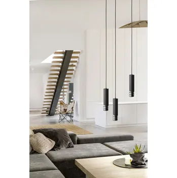 Designové závěsné svítidlo Gea Luce Emily Barva: Černá